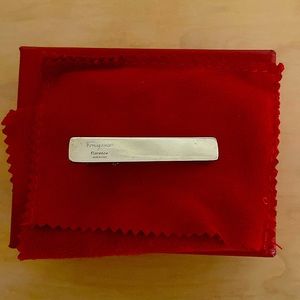 Salvatore Ferragamo tie clip